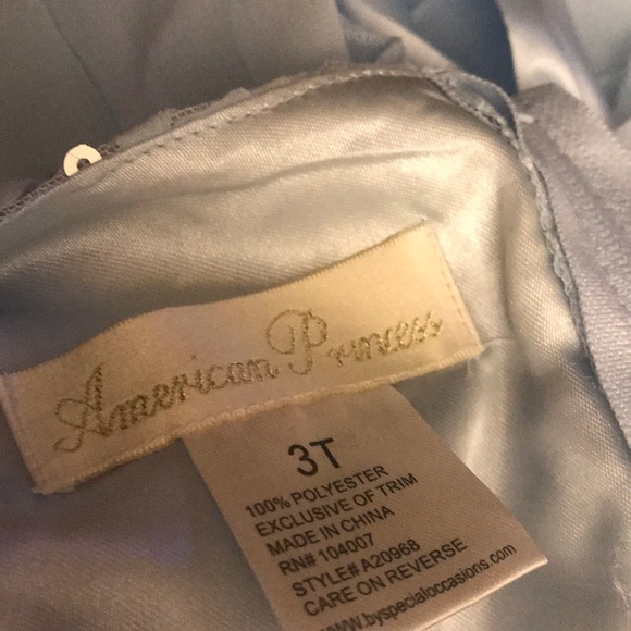 American Princess baby blue dress - Picture 8 of 11